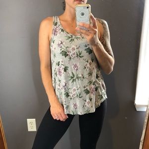 AE favorite tank with floral print